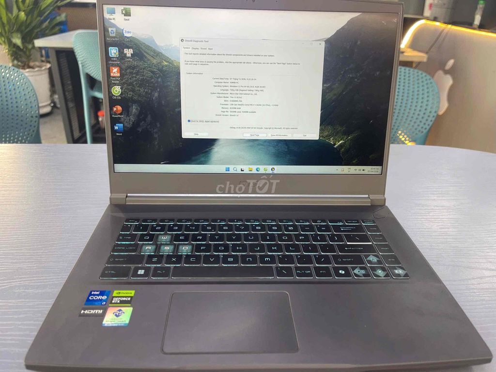MSI Thin 15 BL13 UC i7-13620H 8GB/512GB. Mua bán Laptop tại Quận Cầu Giấy Hà Nội được đăng bởi XMobile Hệ Thống Bán Lẻ Di Động Chính Hãng hình 1