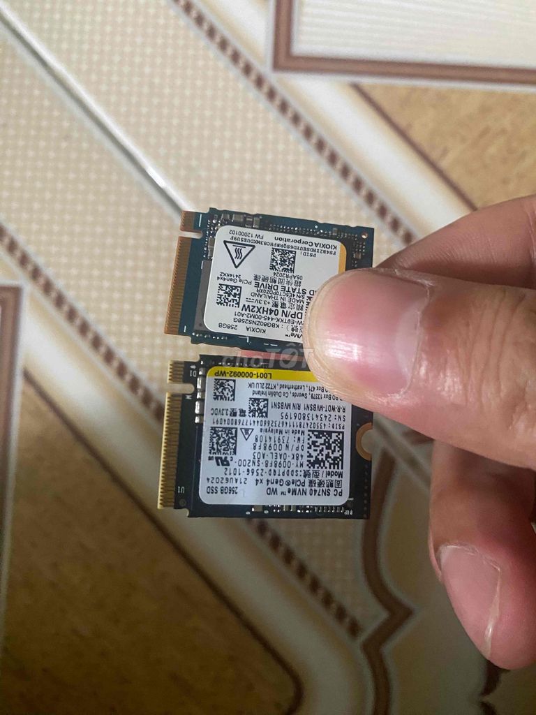 Ổ cứng SSD NVMe Gen 4 256GB 2230 sẵn Win. Mua bán Linh kiện (RAM, Card...) tại Quận 4 Tp Hồ Chí Minh được đăng bởi Jerry Tran hình 1