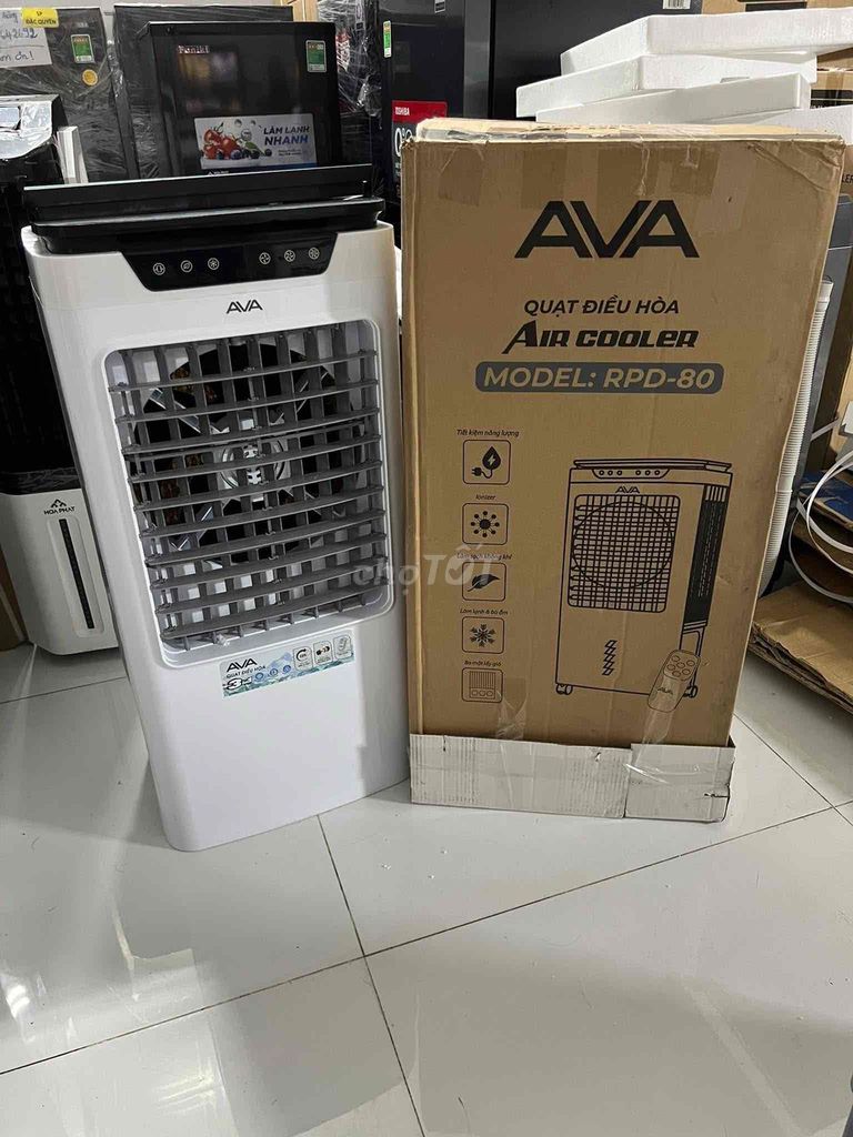Quạt điều hòa AVA RPD-80 Trắng 45L. Mua bán Quạt tại Quận Ninh Kiều Cần Thơ được đăng bởi HUỲNH MINH TÂN hình 1