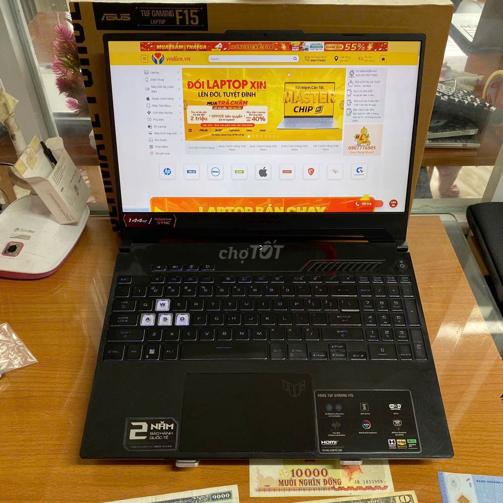 Asus TUF Gaming FX507ZC4 i5-12500H 16/512G RTX3050. Mua bán Laptop tại Quận Ninh Kiều Cần Thơ được đăng bởi Võ Diện hình 1