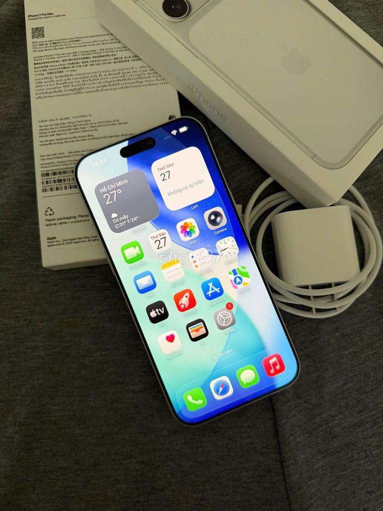 iPhone 17 Pro Max 256GB Trắng VN/A. Mua bán Điện thoại tại Thành phố Đà Lạt Lâm Đồng được đăng bởi Tô thành hà hình 1