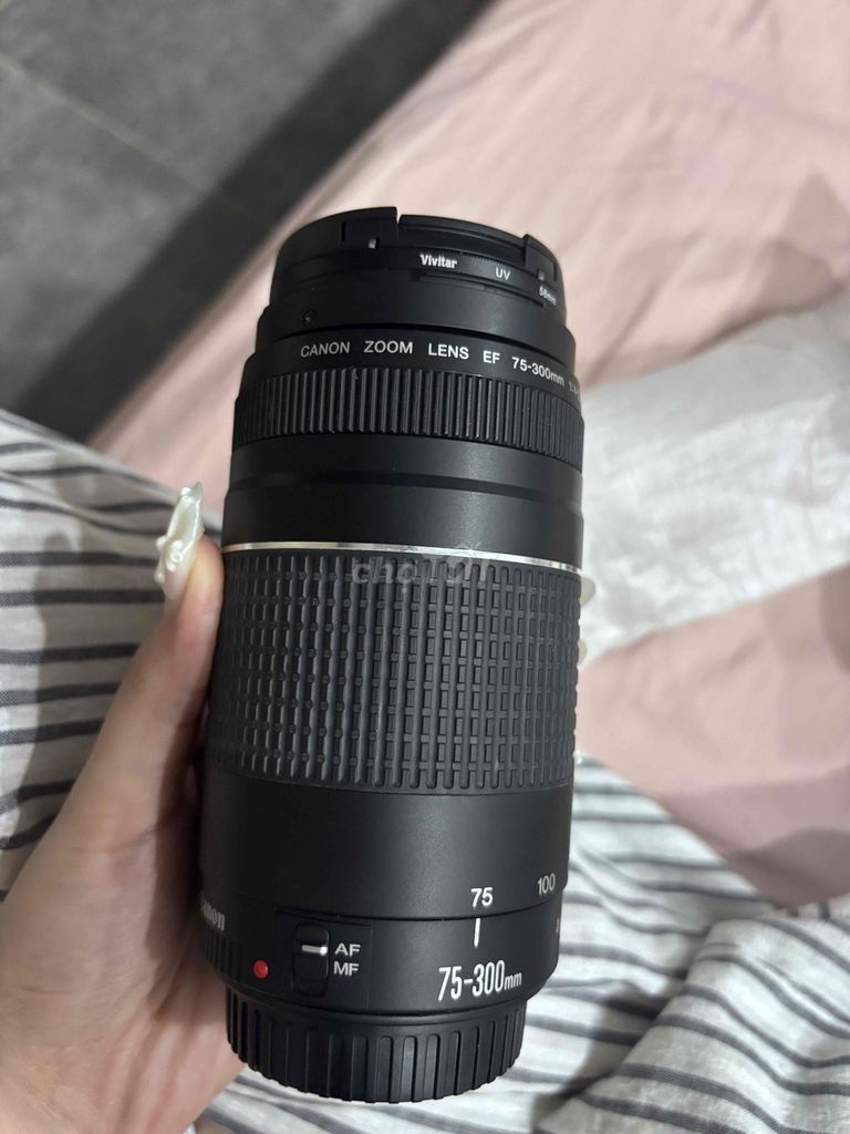 Ống kính Canon EF 75-300mm f/4-5.6 III Đã sử dụng. Mua bán Máy ảnh, Máy quay tại Quận Bình Thạnh Tp Hồ Chí Minh được đăng bởi bình hình 1
