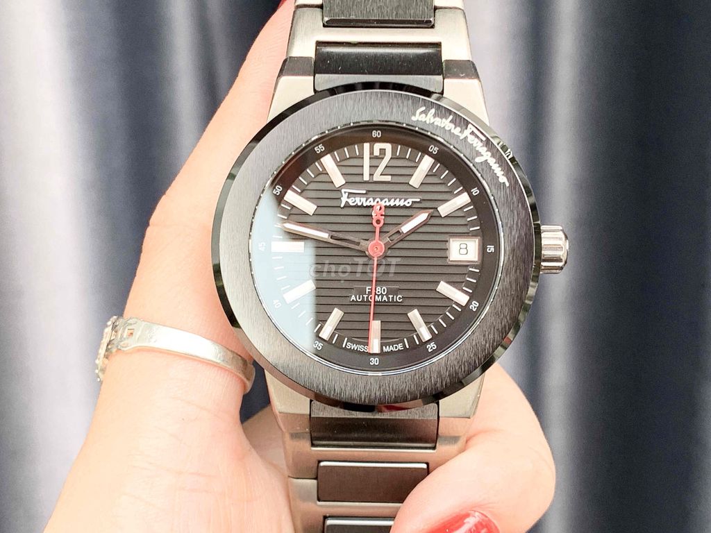 Đồng hồ cơ Salvatore Ferragamo F-80 Nam. Mua bán Đồng hồ tại Huyện Thanh Trì Hà Nội được đăng bởi Kiều Anh  Authentic Luxury hình 1