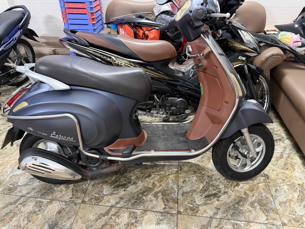 Скутер ESPERO 50cc серо-коричневый, номер 61, 2020 г.