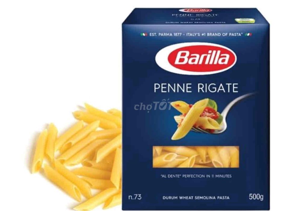 23 hộp nui ống Ý Barilla Penne Rigate No73 500G