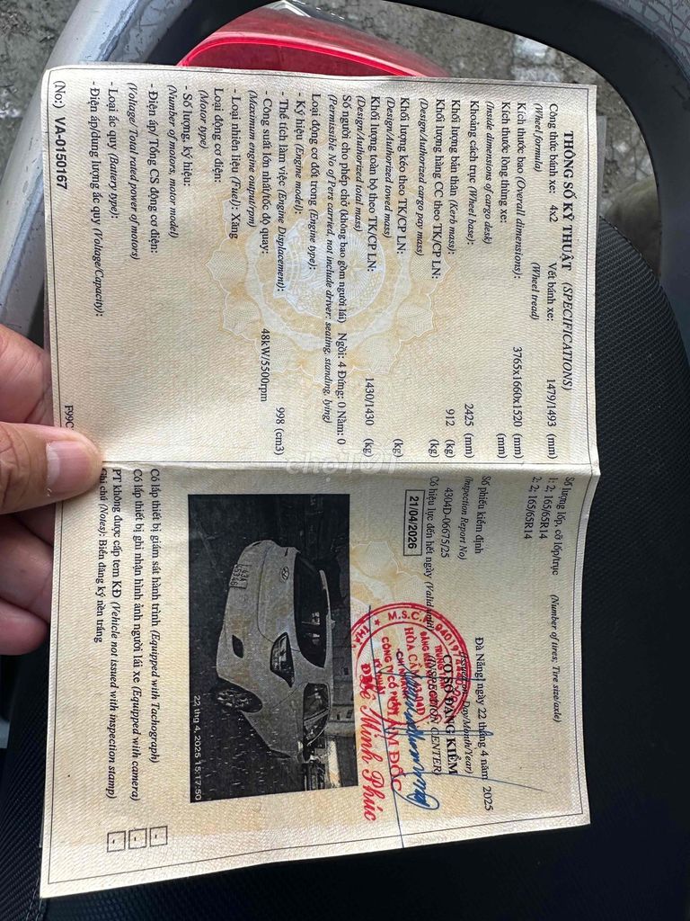 Hyundai Grand i10 2014 1.0 Base - 200000 km. Mua bán Ô tô tại Quận Hải Châu Đà Nẵng được đăng bởi Hoàng Vũ hình 10