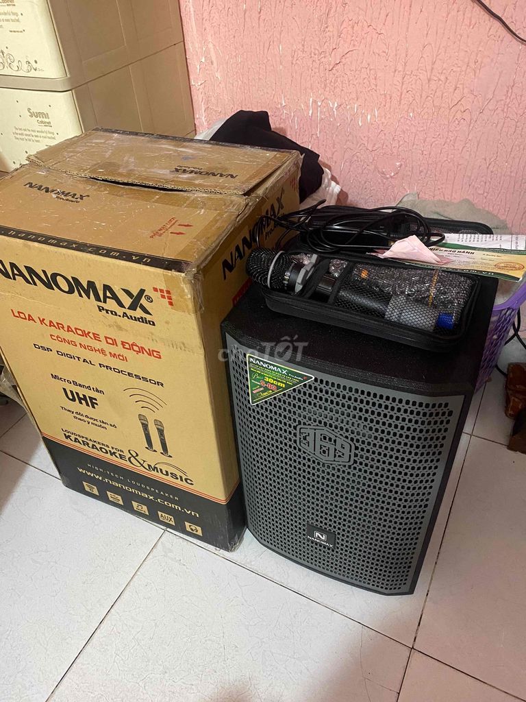 loa nanomax s03. Mua bán Tivi, Âm thanh tại Quận Bình Tân Tp Hồ Chí Minh được đăng bởi Nhật Phi hình 1