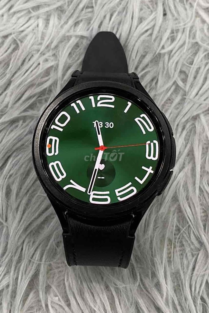 Samsung Watch 6 Classic LTE Đen Dây da. Mua bán Thiết bị đeo thông minh tại Quận 5 Tp Hồ Chí Minh được đăng bởi Anh Thư hình 1