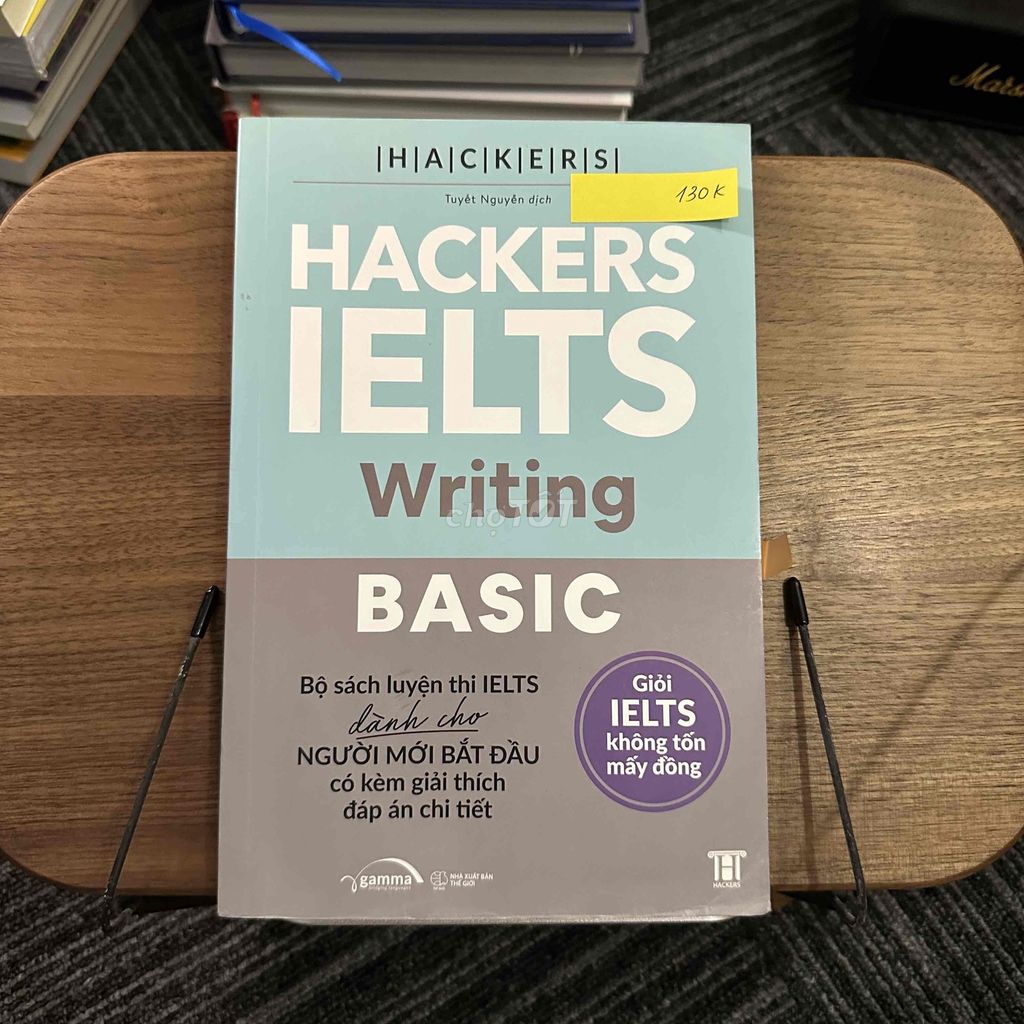 Sách Hackers IELTS Writing Basic Luyện thi IELTS - 133407903