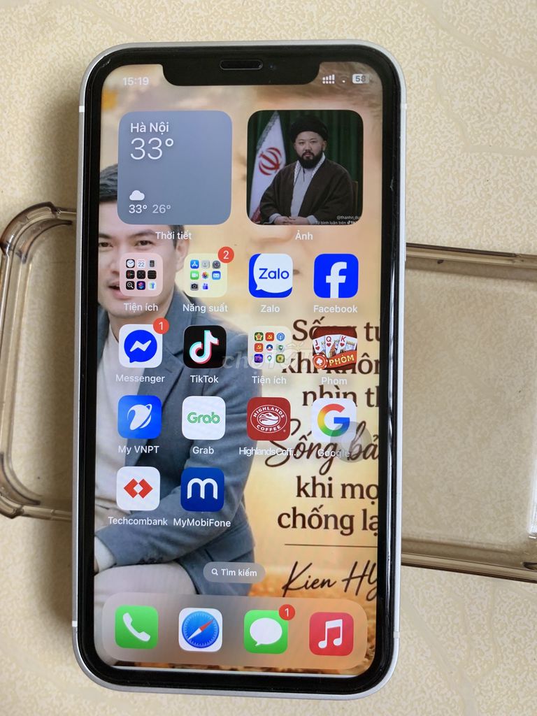 Apple iPhone XR độ 17PRO 256GB Trắng 2 SIM. Mua bán Điện thoại tại Quận Hai Bà Trưng Hà Nội được đăng bởi Trần Kiên 768 hình 1