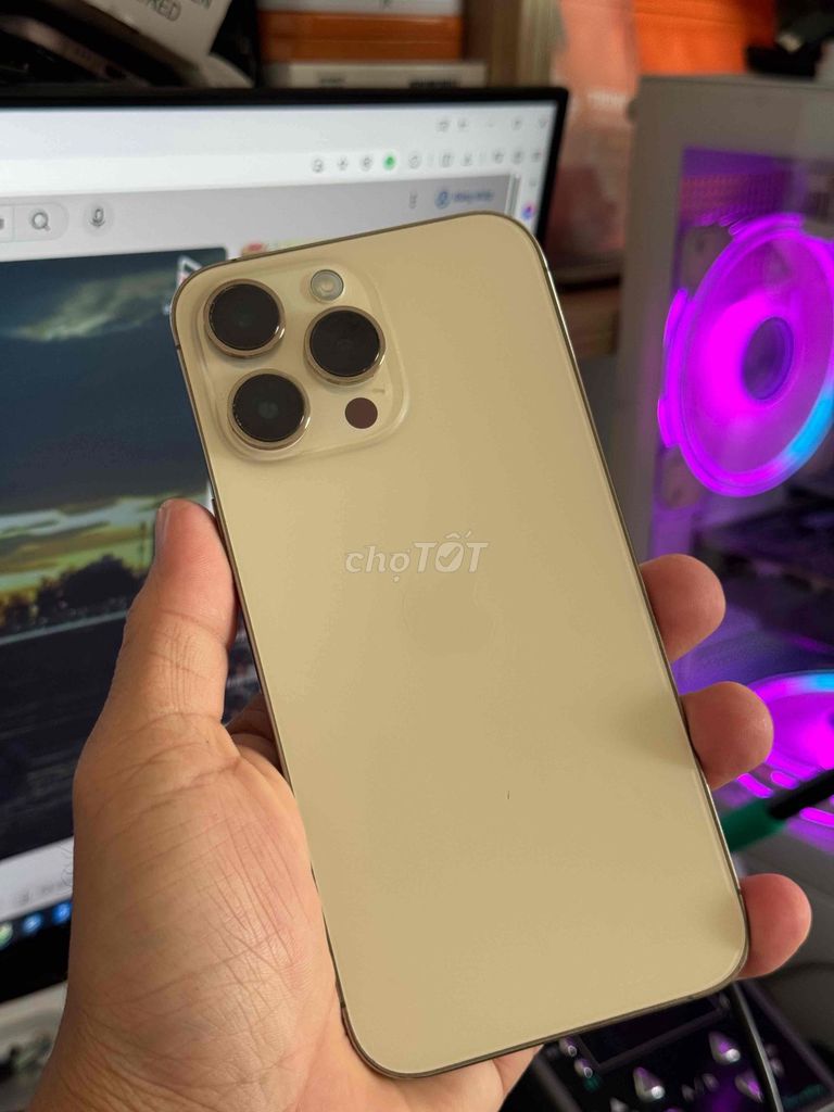 Apple iPhone 14 Pro Max 128GB Vàng. Mua bán Điện thoại tại Quận Cái Răng Cần Thơ được đăng bởi thanh thanh hình 1