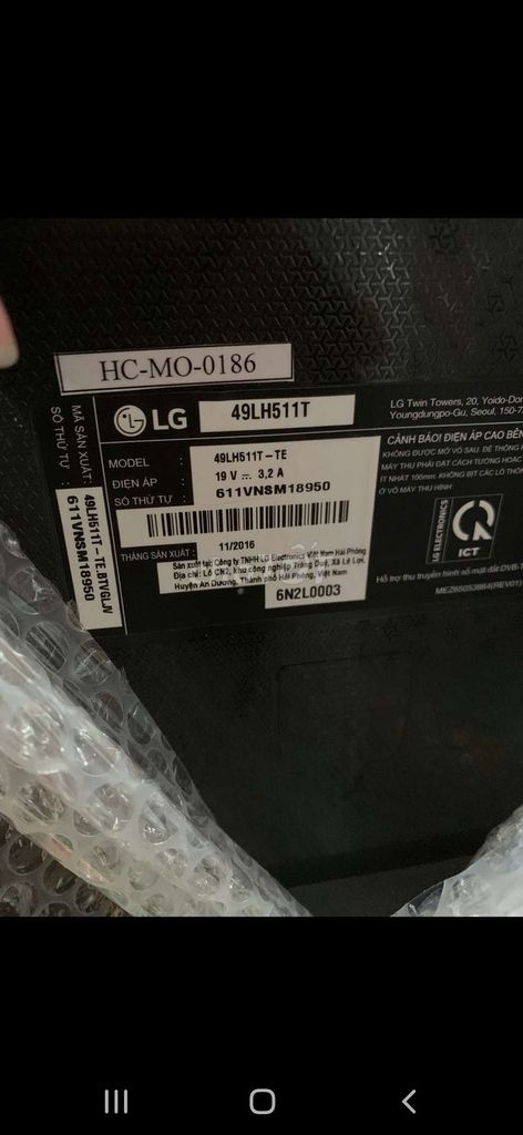 Tivi LG 49LH511T 49 inch. Mua bán Tivi, Âm thanh tại Quận Cẩm Lệ Đà Nẵng được đăng bởi Long hình 1