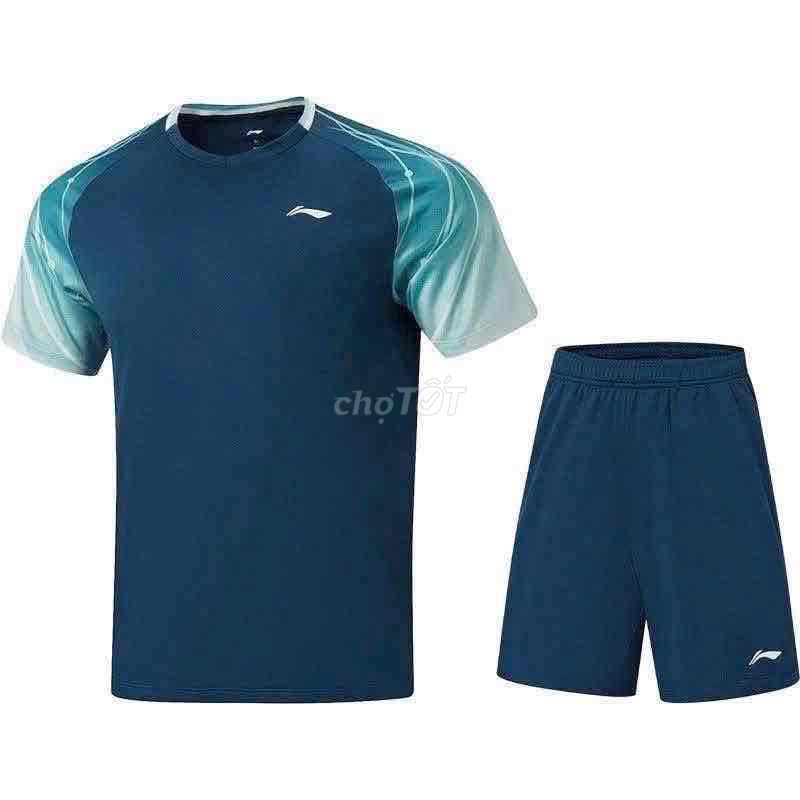 Bộ thể thao Li-ning Nam Xanh 3XL Vải. Mua bán Quần áo tại Huyện Gia Lâm Hà Nội được đăng bởi Lê Thi Thùy Dung hình 1