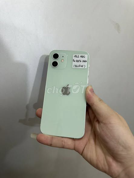 Apple iPhone 12 64GB Xanh lá VN/A. Mua bán Điện thoại tại Quận 5 Tp Hồ Chí Minh được đăng bởi Hội Đồ Điện Tử hình 1