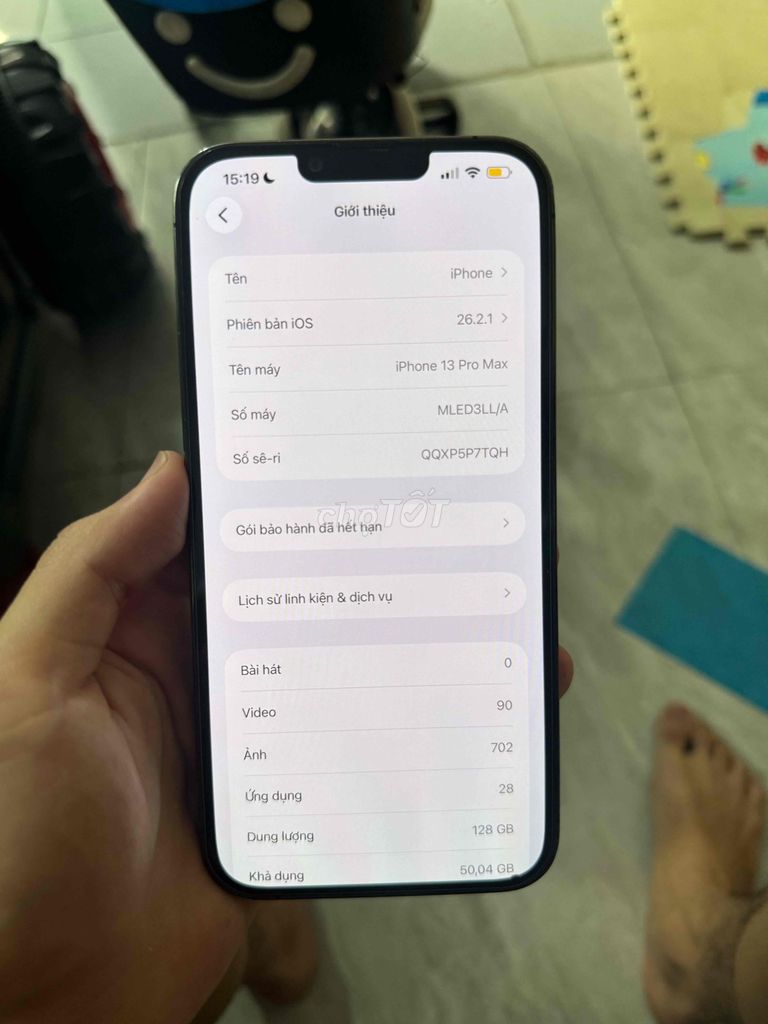 Apple iPhone 13 Pro Max 128GB Xám Soft OLED. Mua bán Điện thoại tại Huyện Yên Phong Bắc Ninh được đăng bởi Duy Văn hình 1