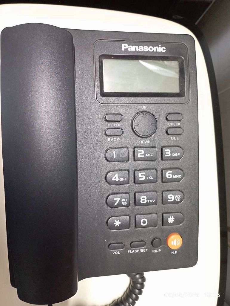 Điện thoại bàn Panasonic Đen. Mua bán Điện thoại tại Quận Tân Phú Tp Hồ Chí Minh được đăng bởi Mitutoyo hình 1