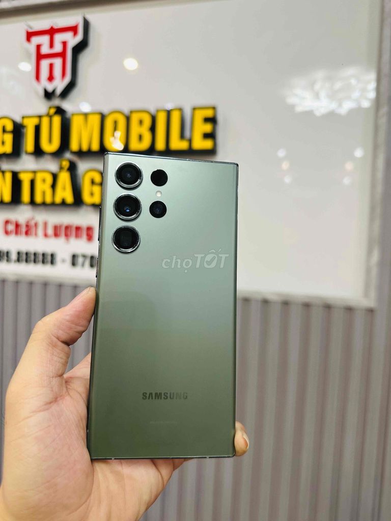 Samsung S23 Ultra 256GB Xanh. Mua bán Điện thoại tại Quận Liên Chiểu Đà Nẵng được đăng bởi Hoàng Tú Mobile hình 1