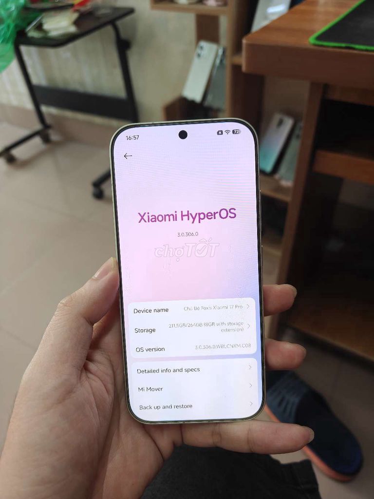 Xiaomi 17 Pro 256GB Trắng. Mua bán Điện thoại tại Quận Thanh Xuân Hà Nội được đăng bởi cửa hàng điện thoại giá rẻ hình 1