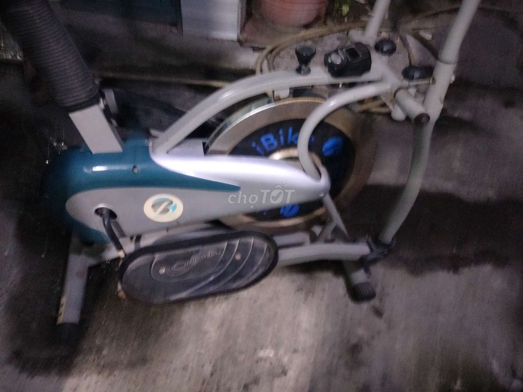 Máy tập thể dục iBike Xám, Xanh Rất mới. Mua bán Đồ thể thao, Dã ngoại tại Quận Tân Phú Tp Hồ Chí Minh được đăng bởi a thang hình 1