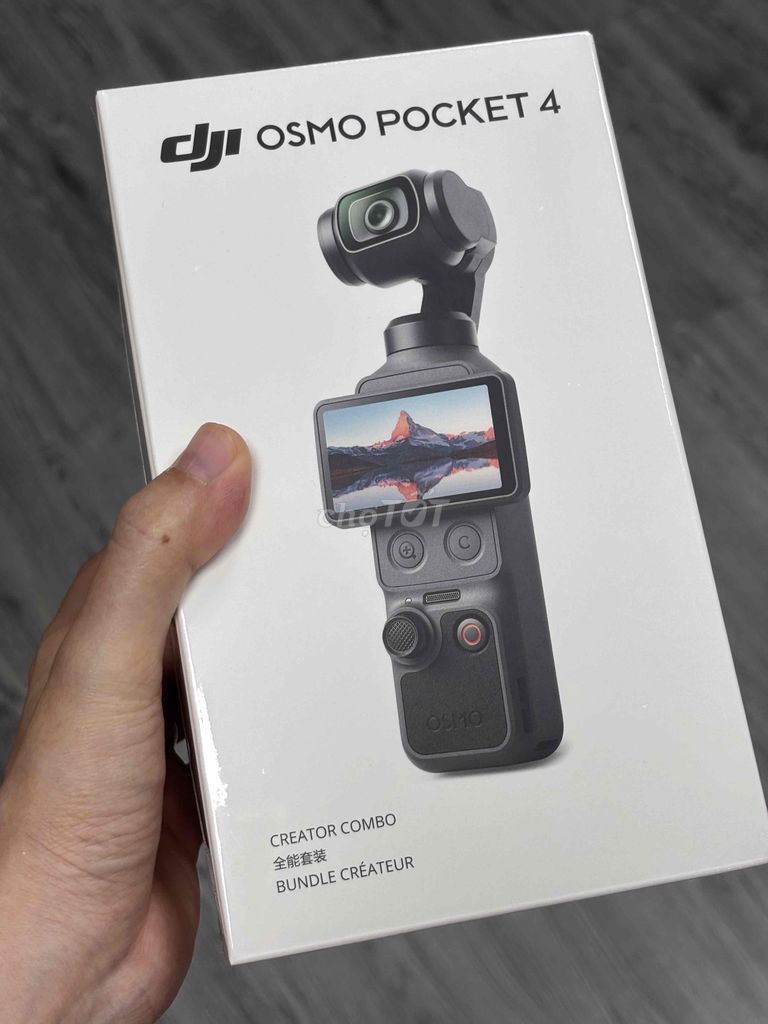 DJI Osmo Pocket 4 Creator Combo new seal. Mua bán Máy ảnh, Máy quay tại Quận Tân Bình Tp Hồ Chí Minh được đăng bởi Thủy hình 1