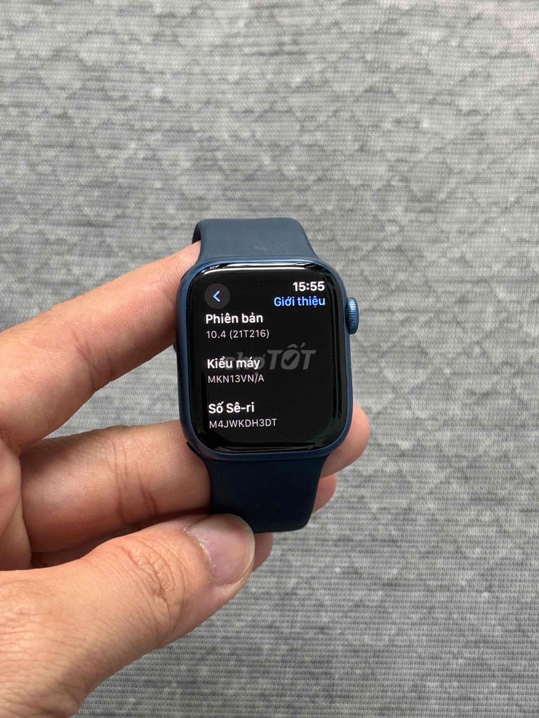 Apple Watch Series 7/41MM GPS Bản Nhôm Màu Blue