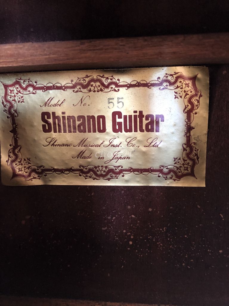 0828925030 - Đàn guitar Shinano No55 japan chính hãng