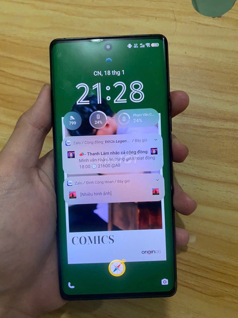 Vivo X80 Đen 8GB/256GB. Mua bán Điện thoại tại Quận Nam Từ Liêm Hà Nội được đăng bởi Cầm Phạm Văn hình 1