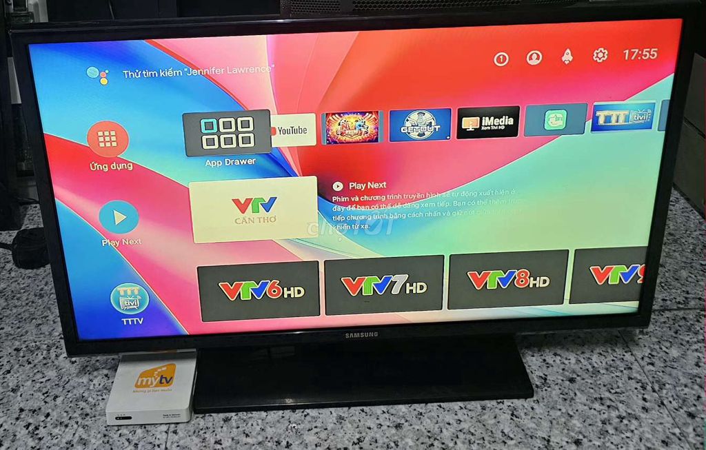 Tivi Samsung 32 inch kèm Box My TV Giọng nói. Mua bán Tivi, Âm thanh tại Thị xã Bến Cát Bình Dương được đăng bởi Nguyễn Trung Quân hình 1