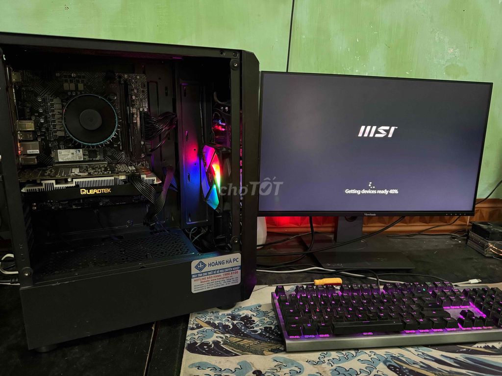 Hoàng Hà PC i5-12400F 24 inch. Mua bán Máy tính để bàn tại Huyện Thanh Oai Hà Nội được đăng bởi Phúc Lộc hình 1
