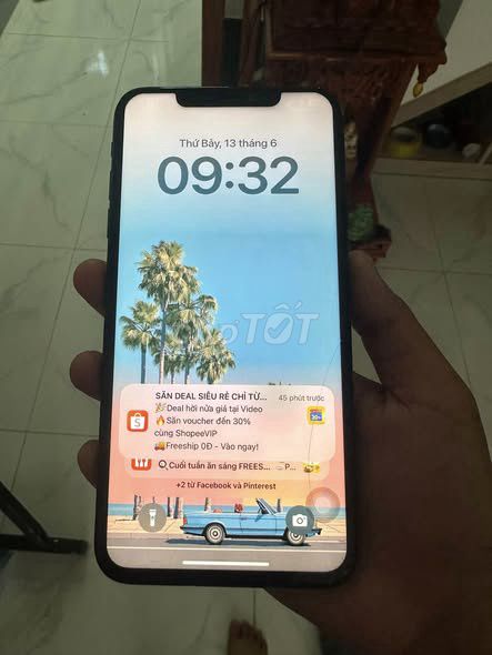 Apple iPhone Xs Max Đen Nứt kính. Mua bán Điện thoại tại Quận 1 Tp Hồ Chí Minh được đăng bởi Hội Đồ Điện Tử hình 1