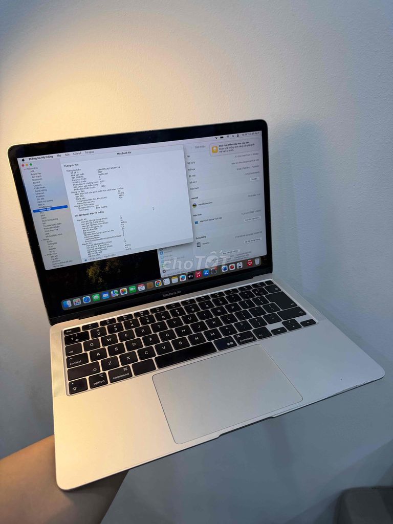 Apple MacBook Air 2020 i3 13 inch 8GB/256GB Bạc. Mua bán Laptop tại Quận Đống Đa Hà Nội được đăng bởi Ng Hoang Anh hình 1