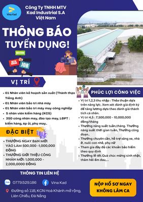 CÔNG TY TNHH MTV KAD INDUSTRIAL S.A VIỆT NAM