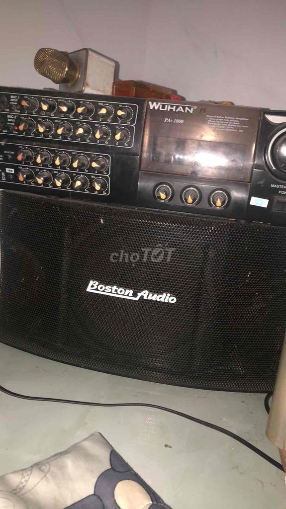 Amply karaoke Wuhan PA: 1800 Đen. Mua bán Tivi, Âm thanh tại Huyện Chơn Thành Bình Phước được đăng bởi Hào Phát  hình 1