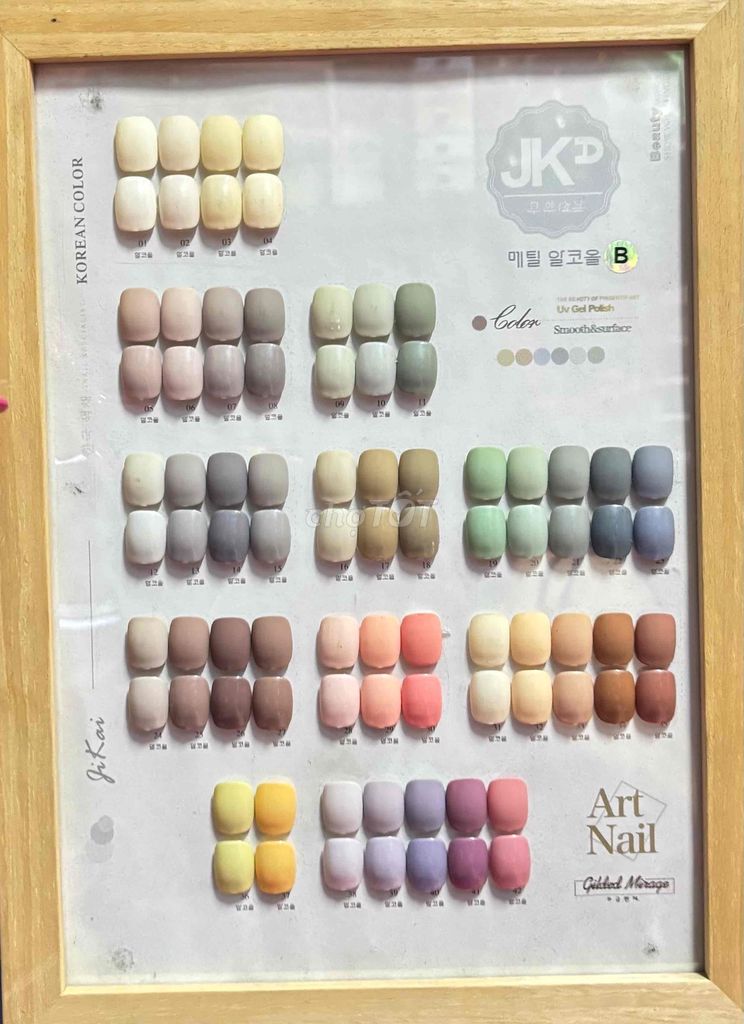Sơn móng tay Jikai 42 màu. Mua bán Phụ kiện thời trang khác tại Quận 10 Tp Hồ Chí Minh được đăng bởi Meo My hình 1