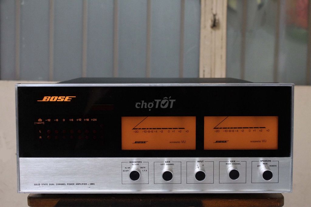 Power amplifier Bose 1801  made in U.S.A. Mua bán Tivi, Âm thanh tại Quận 8 Tp Hồ Chí Minh được đăng bởi tran thanh long hình 1