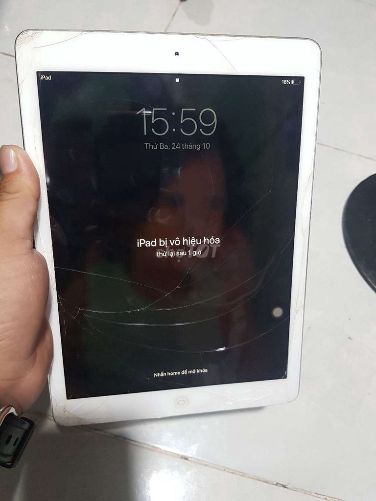 Xát ipad air 1 như hình