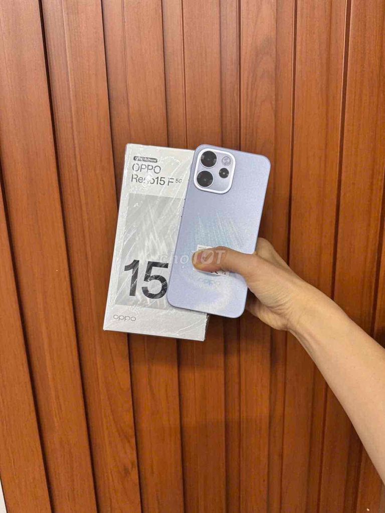 oppo Reno 15F 5G ram12 fulbox- bảo hành đến t4/27. Mua bán Điện thoại tại Thành phố Buôn Ma Thuột Đắk Lắk được đăng bởi phuong smarphone hình 1