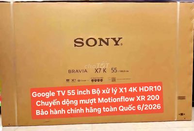 TV 4K Sony 55X75K 55in 4K Google TV BảoHành 6/2026. Mua bán Tivi, Âm thanh tại Quận 8 Tp Hồ Chí Minh được đăng bởi Nguyen nguyen