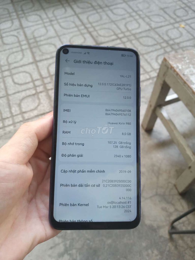 Huawei Nova 5T ram 8/128gb có NFC. Mua bán Điện thoại tại Thành phố Biên Hòa Đồng Nai được đăng bởi Nguyen hình 1