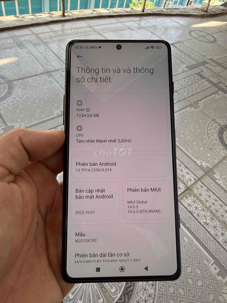 Xiaomi K40 Gaming 12GB/128GB Đen. Mua bán Điện thoại tại Quận Ba Đình Hà Nội được đăng bởi Cuộc Sống Buồn hình 1