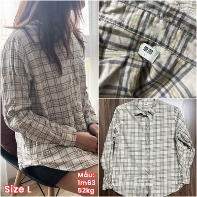Áo sơ mi kẻ Uniqlo (size L). Mua bán Quần áo tại Quận Đống Đa Hà Nội được đăng bởi Duy Anh