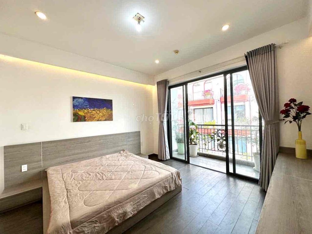 căn hộ dịch vụ cho thuê 1PN full nội thất ngay trung tâm Q4