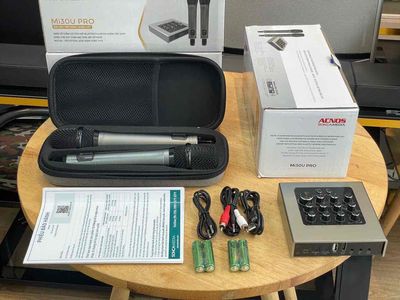 Micro vang Acnos Mi30U Pro chính hãng lh giá tốt. Mua bán Tivi, Âm thanh tại Quận 10 Tp Hồ Chí Minh được đăng bởi 24hShop