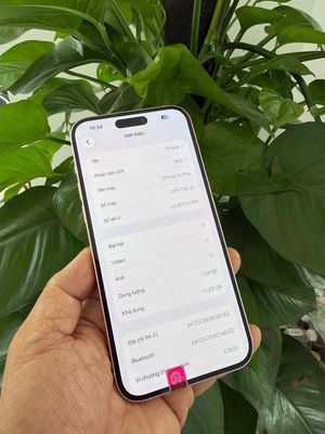 iPhone 15 Plus 128GB hồng qte mỹ 99%