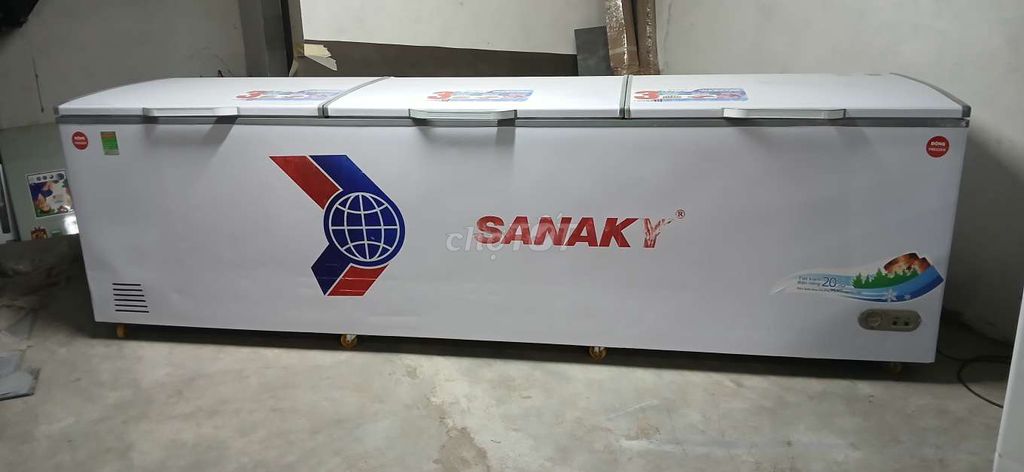 Tủ đông Sanaky 3 cánh Trắng Đã sử dụng. Mua bán Tủ lạnh tại Quận Tân Phú Tp Hồ Chí Minh được đăng bởi Anh Lộc hình 1