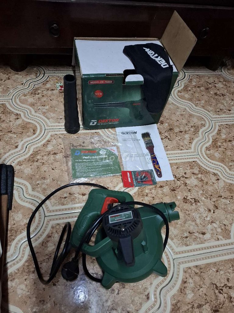 Máy thổi gió Dekton DK-750EB. Mua bán Đồ chuyên dụng, Giống nuôi trồng tại Quận Bình Thạnh Tp Hồ Chí Minh được đăng bởi Anh trần hình 1