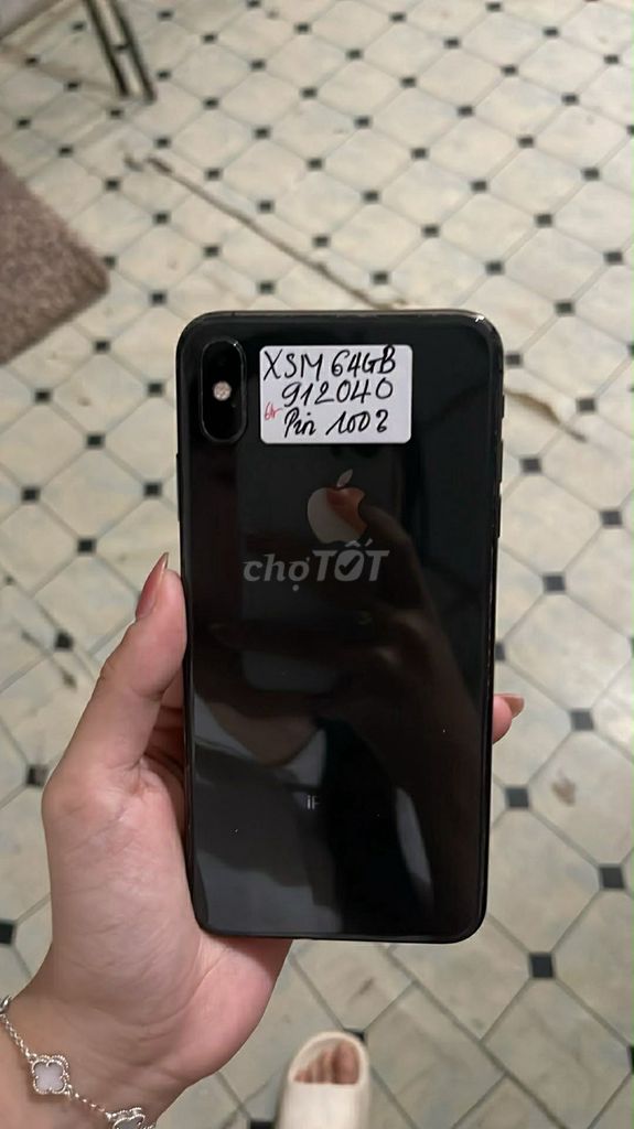Apple iPhone Xs Max 64GB Đen. Mua bán Điện thoại tại Thị xã Hương Thủy Thừa Thiên Huế được đăng bởi Phạm Tú hình 1