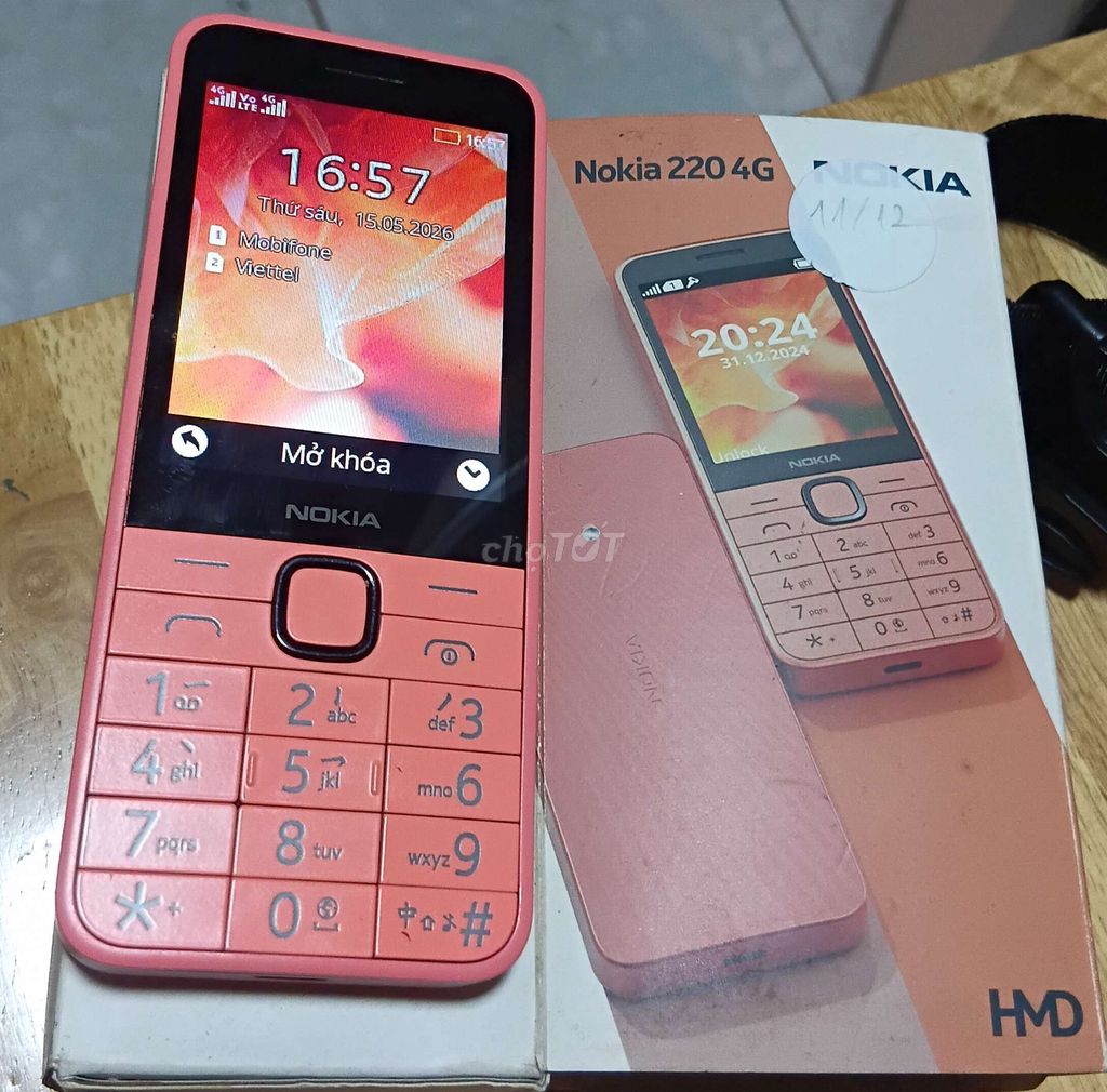 Nokia 220 4G Hồng. Mua bán Điện thoại tại Thành phố Thủ Đức Tp Hồ Chí Minh được đăng bởi An Lạc hình 1