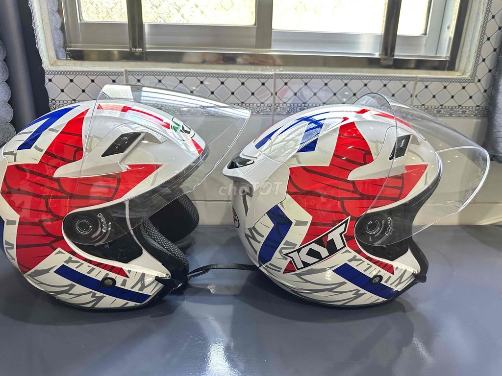Mũ bảo hiểm KLT Star Trắng, Đỏ, Xanh. Mua bán Phụ kiện thời trang khác tại Huyện Phong Điền Cần Thơ được đăng bởi Nguyễn Quang Phục hình 1