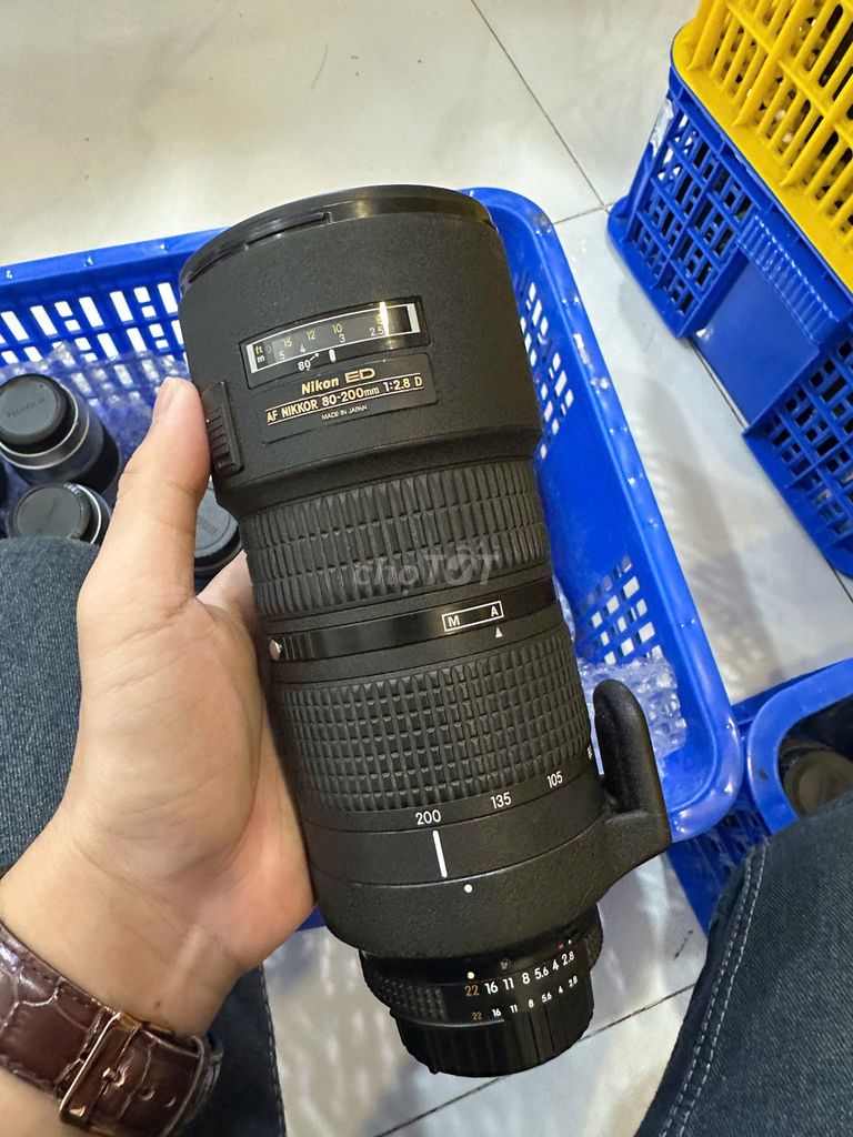 Ống kính Nikon AF NIKKOR 80-200mm f/2.8 D iii. Mua bán Máy ảnh, Máy quay tại Quận Phú Nhuận Tp Hồ Chí Minh được đăng bởi Máy Ảnh Sài gòn  hình 1